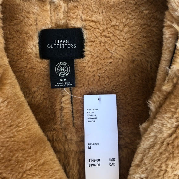 New faux leather jacket, it has never been worn. A little too small for me. - Picture 3 of 4